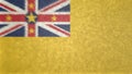 Original 3D image, flag of Niue.