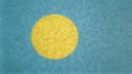Original 3D image, flag of Palau.
