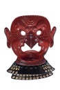 Japanese warriors face mask