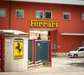 Original Ferrari factory entrance, closer