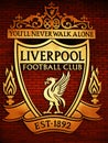 YouÃÂ´ll never walk alone.This is the original found in Liverpool-Anfield at the stadium, it is interestingly converted to the wall