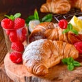 Original french buttercroissants