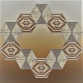 Original geometric patterns page background