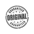 Original guaranteed vector stamp