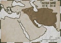 Parthian Empire map