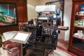 The Original Heidelberg Platen Press in Museum Sampoerna manufactured by Heidelberger Druckmaschinen