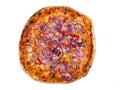 Original Italian Pizza Onion,Red Pepper and Tuna Royalty Free Stock Photo