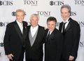 Bob Crewe, Tommy DeVito, Frankie Valli and Bob Gaudio at 2006 Tony Award