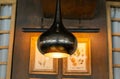 Original lamp from copper embossing