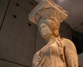 Original Marble Statue of Caryatids of Erechtheum