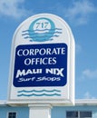 Maui Nix Surf Shop, Daytona Beach, Floridas Corporate Offices, Daytona Beach, Florida Royalty Free Stock Photo