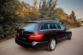 Original Mercedes E - class W212, avantgarde. Royalty Free Stock Photo