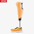Original Modern Prosthetic leg mechanism