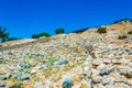 Original neolithic dwellings at Choirokoitia, Cyprus