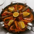 Original Paella Royalty Free Stock Photo