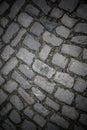 Original paving in the historical part of Prague