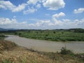 Original photo The flow of the cipunagara river on a hilly mountain is a free and open place for the public