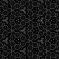 Mandala kaleidoscope black and white pattern background expolosion