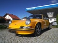 The original Porsche 911 is a luxury sports car made by Porsche AG of Stuttgart, Germany. Royalty Free Stock Photo