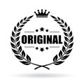 Original product vector icon