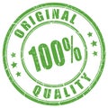 Original quality rubber stamp Royalty Free Stock Photo