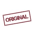 Original rectangular stamp. Royalty Free Stock Photo