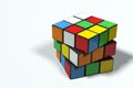 Rubik`s Cube, unsolved and rotated, ultra high resolution