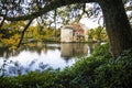 The beautiful gardens at Scotney Castle, near Lamberhurst in Kent, England Royalty Free Stock Photo