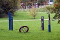 Original sculptures in the park of Schloss Arenberg in Salzburg