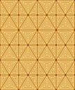 Original seamless pattern of triangles. Royalty Free Stock Photo