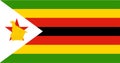 Zimbabwe flag .