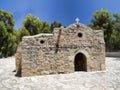 Original small stone church of Limassol, Cyprus