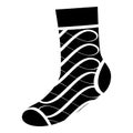 Original sock icon, simple style