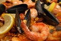 Original spanish Paella Royalty Free Stock Photo