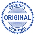 Original Stamp for Product Advertising Royalty Free Stock Photo