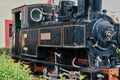 Historical Steam Train Engine, Diakofto, Peloponnese, Greece Royalty Free Stock Photo