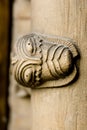 Original stone carvings around the west front door, Lincoln Cathedral, Lincoln, Lincolnshire, UK -August 2009