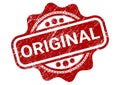 Original Stamp for Product Advertising Royalty Free Stock Photo