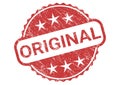 Original Stamp for Product Advertising Royalty Free Stock Photo