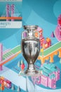 The original UEFA Euro 2020 tournament trophy