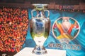 UEFA European Championship Trophy Royalty Free Stock Photo