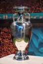 UEFA European Championship Trophy Royalty Free Stock Photo