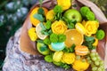 The original unusual edible bouquet of fruits