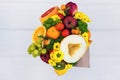 The original unusual edible bouquet of fruits
