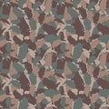 Original USA shape camo seamless pattern. Colorful America urban camouflage. Vector fabric textile print design