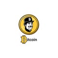 The original vector logo for crypto currency is bitcoin.