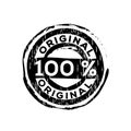 100% original vector rubber stamp Royalty Free Stock Photo