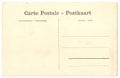Original Vintage Back Side POSTCARD with space for Correspondence and Address Royalty Free Stock Photo