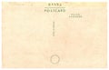 Original Vintage Back Side POSTCARD with space for Correspondence and Address Royalty Free Stock Photo