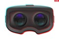 Original VR headset inside view Royalty Free Stock Photo